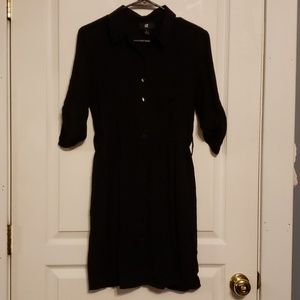 Black Shirt Dress